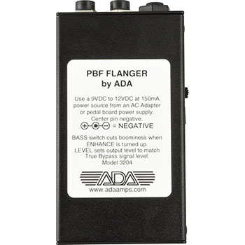 ADA PBF Flanger｜PBFフランジャー 往年の銘機が機能アップして