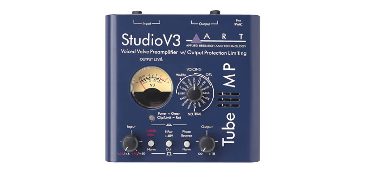 ART エー・アール・ティー マイク・プリアンプ Tube MP Studio V3 【国内正規輸入品】( 未使用品)