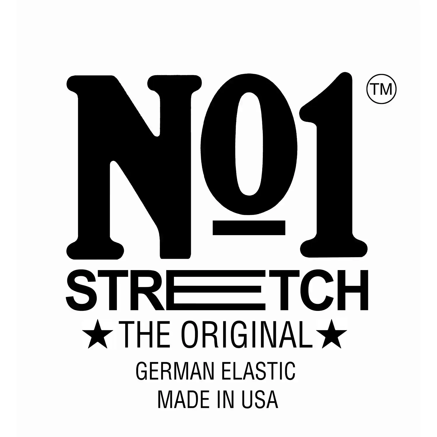 no1 stretch the original german elastic made in usa logo