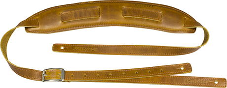 Souldier Plain Saddle Guitar Strap Light Brown｜ソルジャー