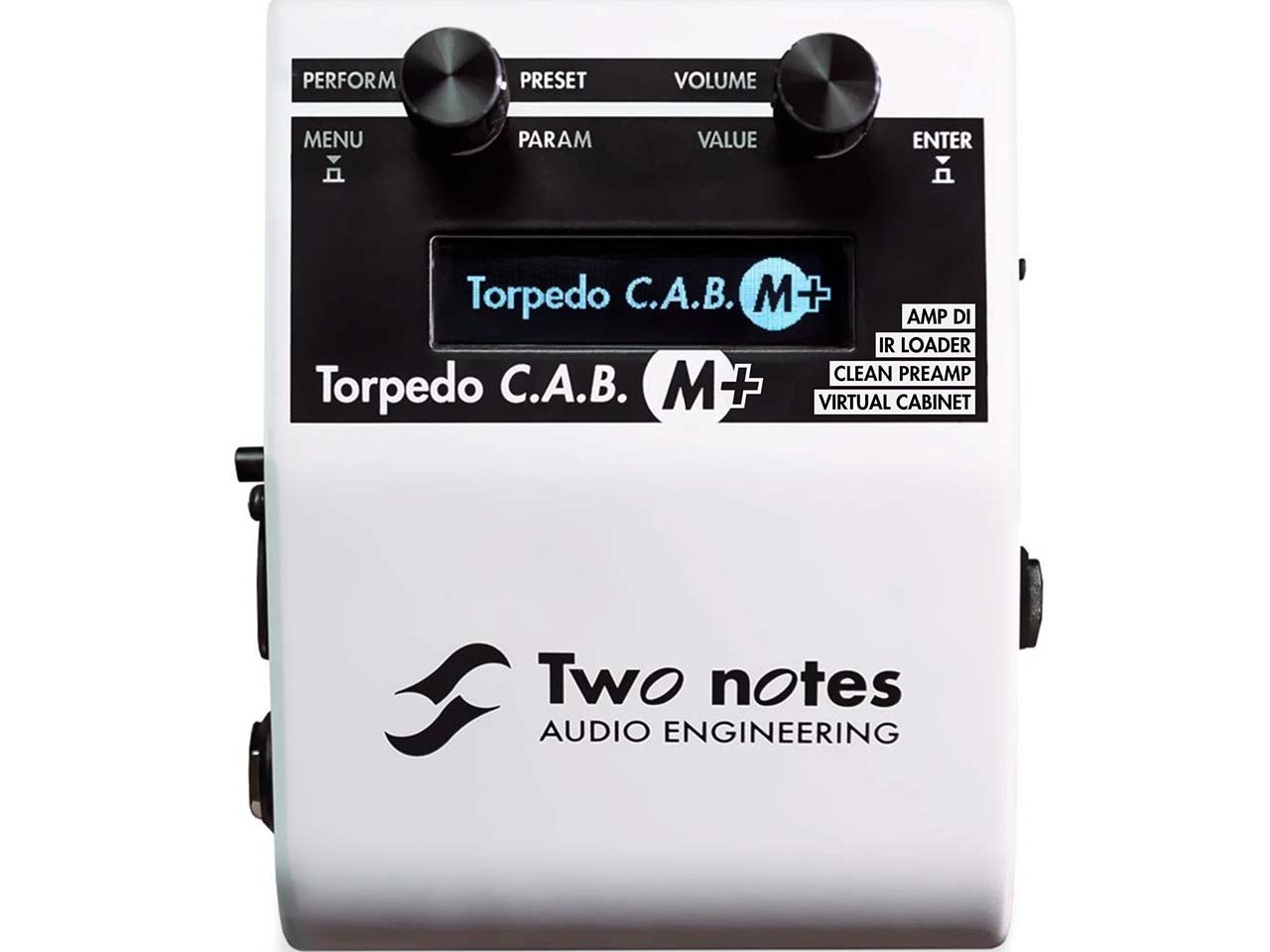 two notes torpedo cab m plus front