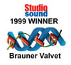 Studio sound 1999 winner brauner valvet