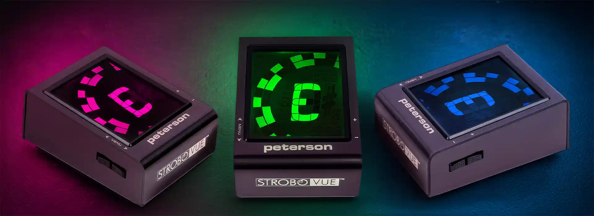 peterson strobo vue 3つディスプレイの色違い