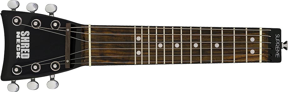 shred neck 12-24 fret black